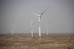 甘肃民勤红沙岗百万千万级风电项目