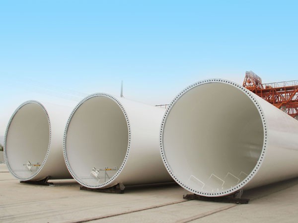 suncitygroup太阳新城喜中两项风电塔筒项目