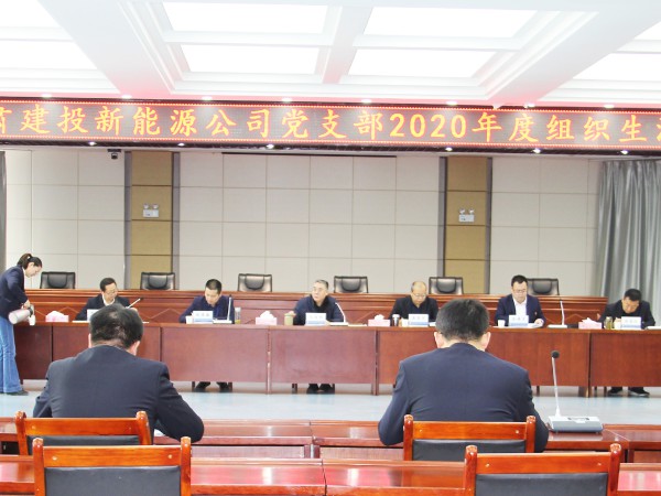 suncitygroup太阳新城党支部 召开2020年度组织生活会