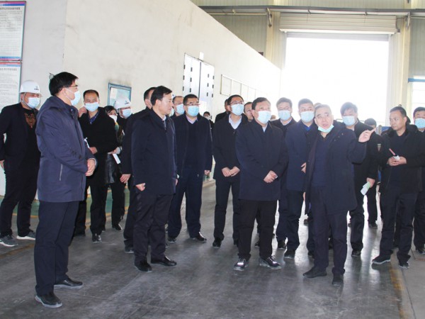 武威市委常委、凉州区委书记鞠毅一行调研suncitygroup太阳新城生产经营工作