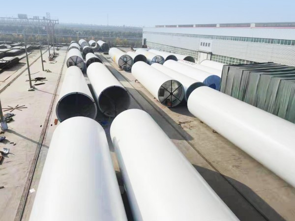 suncitygroup太阳新城风电塔筒项目生产进行时