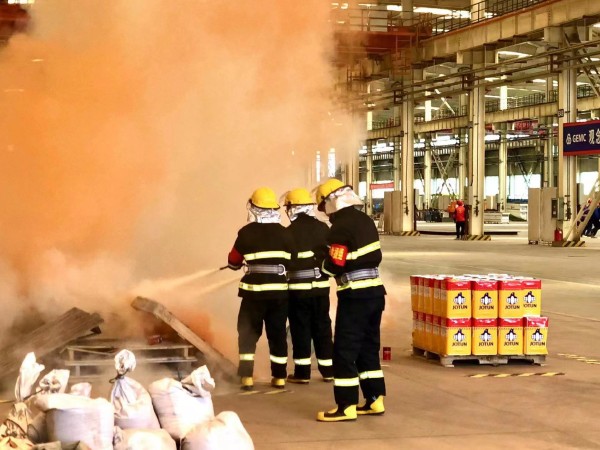 suncitygroup太阳新城  开展2023年安全生产应急救援演练