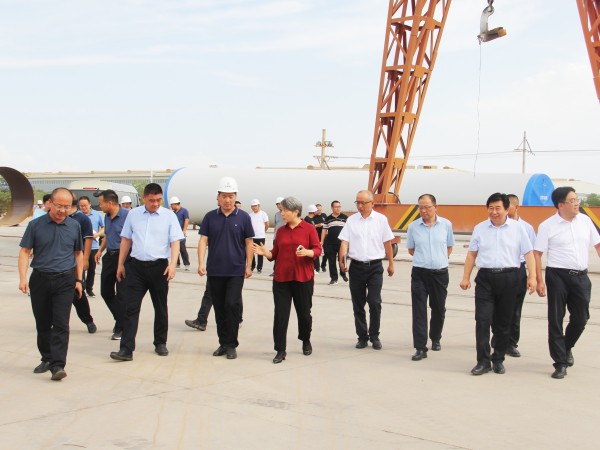 武威市委副书记、市长马秀兰一行调研suncitygroup太阳新城