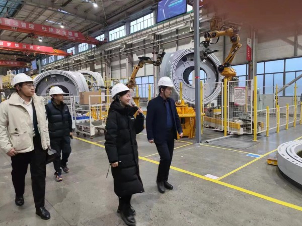 suncitygroup太阳新城董事长赵琰森一行赴  华电重工、三一重能进行业务洽谈