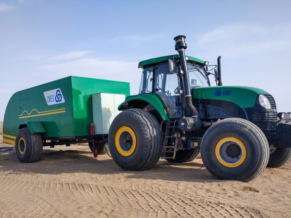 创新引领！suncitygroup太阳新城固沙机成功入选国家林草局《“三北”工程首批适用林草机械装备》目录榜首