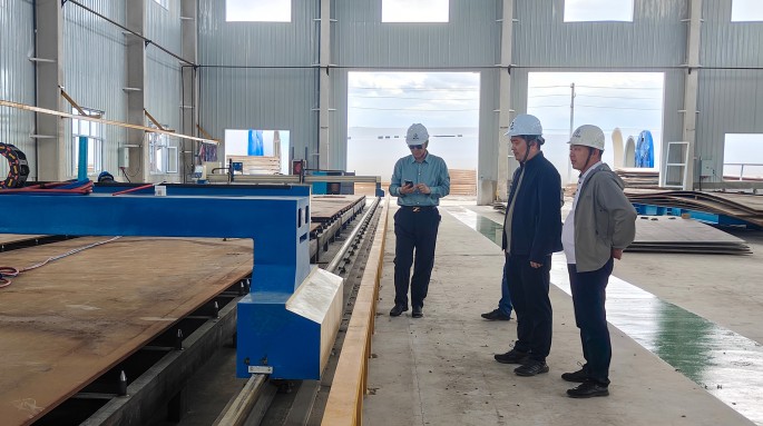 suncitygroup太阳新城董事长赵琰森一行赴新疆巴里坤生产基地开展安全生产专项检查​